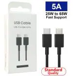 SNPD Sold: 5A Type-C to Type-C Cable Supportable for Samsung 25W to 65W Charging Mobiles