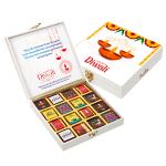 Chocoloony Chocolate Box Diwali Gift Box Assorted 16 pcs Milk Chocolate Bites