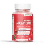 Gymvitals Multivitamin Gummies Enriched with Probiotics & Vitamins A, B, C, D, E, Biotin, Zinc & DHA
