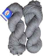 Simi Enterprise Steel Grey Wool Knitting Yarn Martina Wool Best Used With Knitting Needles, Crave Wool Crochet Needles Wool Yarn For Knitting, 500 G