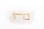 Rpi Shop Brass Sanikey Antimicrobial Hand Tool Brass Door Opener