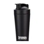 TRIBBO Steel Shaker Bottles for Protein Shake, Gym Bottles for Men Protein Shaker Bottle for Gym Shaker Bottles for Gym Bottle Gym Water Bottle for Men Shaker Steel Shaker Bottle (Black)