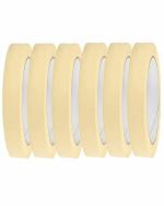 Variety Canvas Painting Acrylic and Oil Paintings Masking Tape 12mm (Pack of 6)