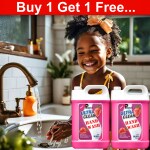 PISHARNATH Hand Wash Liquid pink 10Liter Antibacterial germ-protect | Advanced Disinfection Formula| pH Balanced