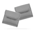 PRIME PICK Tissue Box for Car, PU Leather Car Tissue Paper Box Sun Visor Tissue Paper Holder Backseat, Tissue Box Holder for Car Universal Car Tissue Paper Box, Pack of 2 (Black)