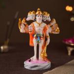 DecorTwist Lord Mahavir Hanuman| God Bajrangbali | Panchmukh Balaji Idol/Statue