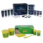 Olivia Bleach Combo Pack of De-Tan 362g - Herbal 125g for all type of Skin