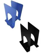 Kebica Stationery Black Metal Bookends (Pack Of 2)