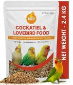 Boltz Food For Cockatiel And Lovebird 1.2 Kg 2.4 Mix