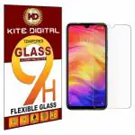 Kite Digital Redmi Note 7/Note 7s/Note 7 Pro/Redmi 7/Redmi Y3 Premium Tempered Glass Screen Protector Slim 9H Hard 2.5D with Full Installation Kit