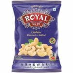 SHRYANS ROYAL NUTS Roasted & Salted CASHEWS 250g| Cashew Dry Fruit| Tasty & Healthy| High in Protein & Dietary Fiber & Gluten Free Nuts