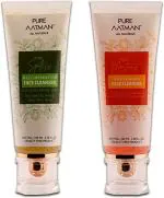 PURE AATMAN Well Hydrating and Softening Face Cleanser Gel for All Skin Types 100 ml (Pack of 2)