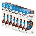 Galaxy Silky Smooth Fruit & Nut Chocolate Bar | Loaded With Milk, Rich Hazelnut & Raisins with 100% Cashback | 52g | Pack of 8
