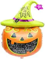 My Party Suppliers Big Size Halloween Pumpkin Head Decorative Foil Balloons