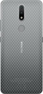 SRG INFOTECH Nokia 2.4 Mobile Skin (Transparent Honey Comb)