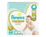 Pampers Premium Care Pants, Large size baby Diapers, (L) 44 Count, 9-14kg Softest ever Pampers Pants