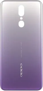 PURPLESAVVY Jewelry White Fiber Back Panel For Oppo F11