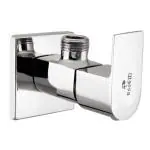 ESSE 18 (PL-109) Plumbinn Brass Angle Cock/Valve for Bathroom/Kitchen with Wall Flange Quarter Turn