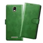 HANIRY Flip cover For Itel 1508 flip cover / IT 1508 flip cover / Green