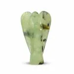 Reiki Crystal Products Natural Epidot / Prehnite Angel Size 1 Inch Approx for Reiki Healing