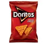 Doritos Frito Lay Nacho Cheese Flavored Tortilla Chips 198 Gm - Imported from USA