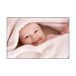 Pnf Glass Paper Cute Baby Girl Boy Children Wall Poster-1368, 12 X 18 Inch