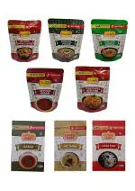 Instafeast Weekly Lunch Combo Vegetable Biriyani Pudhina Pulao Jeera Rice 80G (Pack of 8)