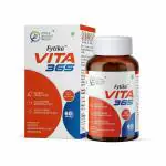 FYTIKA HEALTHCARE PRODUCTS Vita 365|Multivitamin for Men & Women With Probiotics Vitamin B12, C, D3, E, Zinc, Biotin, Mineral, Ginseng & Ashwagandha|Enhances Energy, Immunity, Hair & Skin|60 Tablets