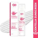 CO LUXURY Centella & Niacinamide Sunscreen Spf 50 Pa+++ | For Oily & Acne-Prone Skin | Water-Resistant | Controls Excess Oil, Protects Against UVA & UVB Rays For Unisex | 50gm