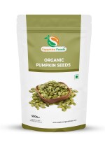 Organic Sapphire Foods Organic Pumpkin Seeds | Immunity Booster and Fiber Rich Superfood | Pumpkin Seeds Rich Source of Omega 3 | Highly Nutritious Snack (500gm)