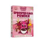 Yummy Valley 100% Natural Sprouted Ragi Powder for Kids,Instant Healthy & Wholesome Baby Food | Rich in Calcium & Iron | Easy to Digest Nutrition for 6 Months+ | No Added Sugar or Preservatives | 200g