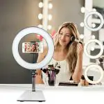 electofic 10 Inch Ring Light with 360 Rotation Lighting Setup Stand With light