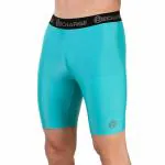ReDesign Apparels Polyester Recharge Compression Shorts for Sports,Blue