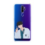 Emble Designer Clear Tranperant Silicone Case For Oppo A9 2020 -Design A29 ( TPU | Soft , Oppo A9 2020 | Multicolor )