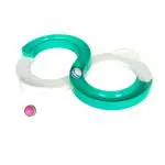 Motherhood Multicolour Plastic 8 Shape Infinity Loop Interaction Creative Track With 2 Bouncing Ball Toy For Kids