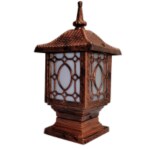 Kiyah lights Aluminium Antique copper Tecture Standard Gate Light | KL002