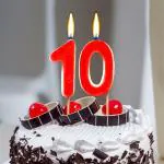 Zyozique Birthday Number Candle