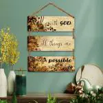 Suveharts Life Quote Wooden Wall Hangings | Home Decoration Items - 3-0008