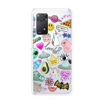 Emble Label BAT GIRL STICKER Soft Silicone Case For Mi Redmi Note 11 Pro/Mi Redmi Note 11 Pro Plus 5G ( TPU | Soft , Mi Redmi Note 11 Pro/Mi Redmi Note 11 Pro Plus 5G | Multicolor )