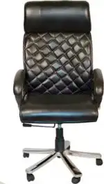 BAMBRO Bambro Black CEO Soft Material Office Chair With Stripe Pattern Mesh Office Executive Chair (Black, Pre-assembled)