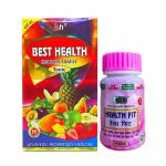 herbshd HEALTH FIT Capsule & BEST HEALTH syrup 450ml for your healthy life