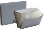 Shining Zon Expanding File Folder, Letter Size Fits A4 White - with 13 pockets (Pack Of 3)