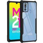 COBERTA Back Cover for Samsung Galaxy M30S Back Cover Case - Black Transparent