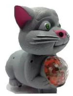 LITTLEMORE Plastic Multicolor Toys Talking Tom And Friends Musical With 3D Disco Light Bump Go Action