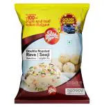 Double Horse Double Roasted Rava Roasted sooji Semolina 1KG | Export Quality