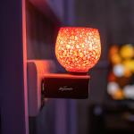 Signamio Night lamp Kapoor dani with Camphor Tablets Electrical Machine/kapurdani/Ceramic DN-Red