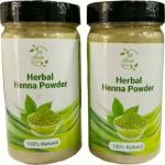 24 Hours Organic Herbal Henna Powder - Mehendi for Face, Hair & Skin Natural Mehendi (Pack of 2)
