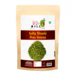 90's MILL Masala Matar | Bhuna Masala Green Matar | Spicy Roasted Peas | Crunchy Green Matar | Chakhna Snacks Spicy Healthy Authentic Indian Snacks | Bachcho Ka Favourite Savoury Snack-1Kg*1Pack