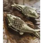 Happy People's Company Golden Brass Crafts Matsya