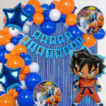 House Of Banter Dragon Ball Z Birthday Party Supplies and Decorations for Boys 66Pc Combo